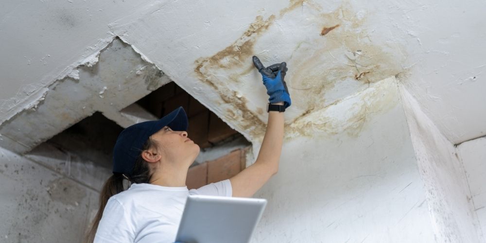 Schadenbild - Wasserschadensanierung